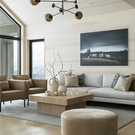 Architect With Strandafjellet View